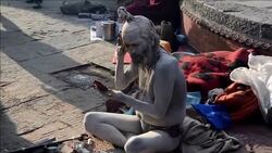 CLEAN : Holy men flock to Nepal temple for Shivaratri festival News Clip