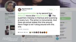 'Avengers: Infinity War' Premiere: First Reactions to the Film | THR News News Clip