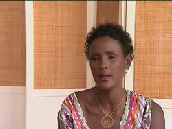 Waris Dirie promotes autobiographical film News Clip