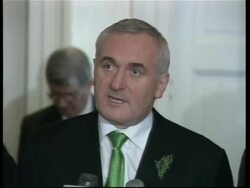 Irish PM visits, comments on NIreland's peace process, EU Instructional Video