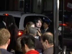 Tenacious D in The Pick of Destiny LA Premiere arrivals Stock Footage