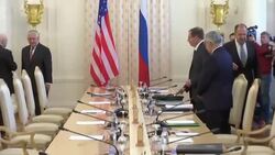 Tillerson, Lavrov Meet in Moscow Amid Tensions News Clip