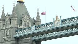 Crowds gather for vigil to honour victims of the London terror attacks News Clip