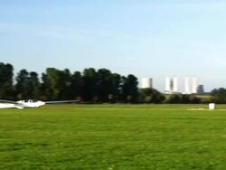 Starting Glider Stock Footage