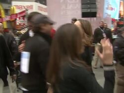 Nate Berkus, Jessica Alba, Dr. Mehmet Oz and Jimmy Fallon at the 14th Annual NY EIF Revlon Run/Walk Stock Footage