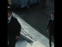 SYND 3-11-72 SOUTH KOREAN DELEGATION TO THE KOREAN RED CROSS TALKS, LEAVE FOR PYONGYANG News Clip