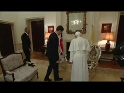 Nick Clegg meets Pope Benedict XVI News Clip