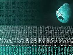 Digital world Stock Footage