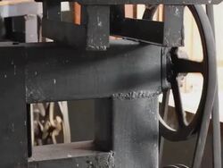 Swivel belt. Stock Footage