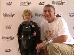 Max Page, Rich Cordova at the Heidi Klum & Jamie Lee Curtis Join Children's Hospital Los Angeles For 5K Walk Street Party & Lighting Ceremony at Los Angeles CA. (Footage by WireImage Video/GettyImages) Stock Footage