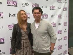 Lou Diamond Phillips at 2012 Film Independent Filmmaker Grant And Spirit Award Nominees Brunch on 1/14/2012 in West Hollywood, CA. (Footage by WireImage Video/Getty Images Entertainment Video) Stock Footage