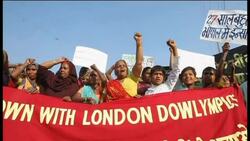 +4:3 Bhopal disaster survivors protest Dow's Olympic sponsorship News Clip