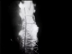 Oklahoma - Checking oil well fires News Clip