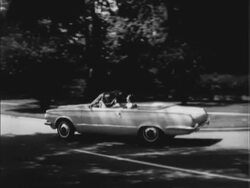 1954 Plymouth Valiant and Sport Fury news film Stock Footage