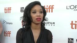 INTERVIEW - Terri Abney at 'Loving' North American Premiere Presented By Focus Features At The Toronto International Film Festival 2016 Stock Footage