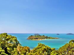 Remote island Stock Footage