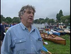 UK: LONDON: 2,000 TAKE PART IN GREAT RIVER RACE ON THAMES News Clip