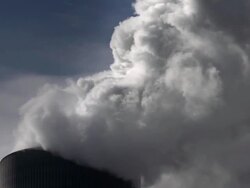 Industrial Chimney Stock Footage