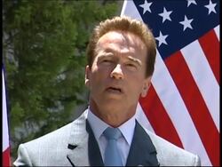 US/Mexico governors' mtg ; intvw Richardson, Schwarzenegger, Calderon News Clip