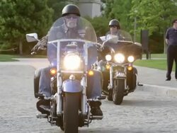 Bikes Are Blessed In Washington Ahead Of Annual Rolling Thunder Bike Procession Stock Footage