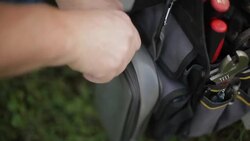 Working Tool bag Stock Footage