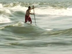 CLEAN: Surfing addicts take to rivers in search of waves News Clip