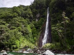 SLOW MOTION: Waterfall Stock Footage