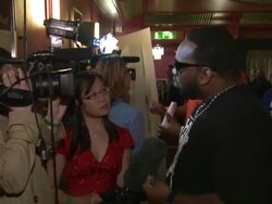 Raekwon at The Art of Rap European Premiere at Hammersmith Apollo on July 19, 2012 in London, England (Footage by WireImage Video/Getty Images) Stock Footage