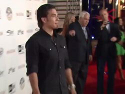 Apolo Ohno at the 2011 Maxim Hot 100 Party With New Era, Miller Lite, 2(x)ist And Silver Jeans Co. at Hollywood CA. (Footage by WireImage Video/GettyImages) Stock Footage