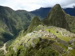 Macchu Picchu HD timelapse. Peru Stock Footage