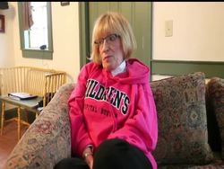 A 9-year-old Maine girl is home from a Boston hospital healthy, active and with high hopes _ and a new stomach, liver, spleen, small intestine, pancreas, and part of an esophagus to replace the ones that were being choked by a huge tumor. News Clip