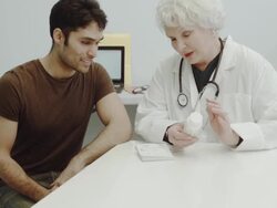 Doctor Visit Stock Footage