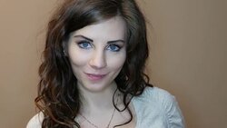 refreshing drink for a pregnant woman Stock Footage