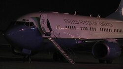 An Ohio man detained for nearly half a year in North Korea has landed back home. Officials say a plane carrying Jeffrey Fowle landed Wednesday morning at Wright-Patterson Air Force Base, near Dayton. (Oct. 22) News Clip