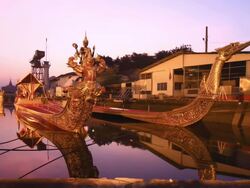 Suphannahong ship,Time Lapse Stock Footage