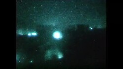 Siege of Sarajevo during Bosnian War - Night Time Shelling News Clip