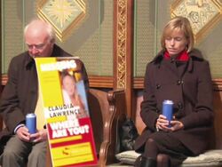 Kate McCann attends vigil for Claudia Lawrence News Clip