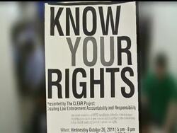 Muslims angry over New York police surveillance program find law may not be on their side. News Clip