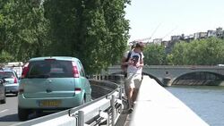 CLEAN : Street fishing thrives in waterways of Paris News Clip