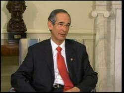 Bush with Guatemala counterpart, US-Brazil Forum officials News Clip