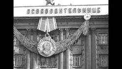 Soviet Maj. Gen. Andrei Kovtun-Stankevich in Manchuria News Clip