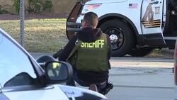 CLEAN : California Police forces search for shooting suspects News Clip