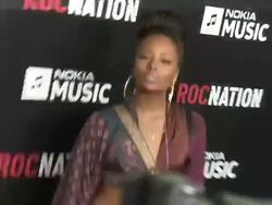 Eva Marcille at 2013 Roc Nation Pre-Grammy Brunch 2/9/2013 in West Hollywood, CA.(Footage by WireImage Video/Getty Images Entertainment Video) Stock Footage