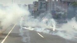 CLEAN : Venezuela: New clashes in anti-Maduro marches News Clip