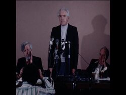 SYND 3 1 77 PRESS CONFERENCE ON  MEETING WITH PALESTINIANS IN PARIS News Clip