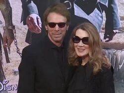 Jerry Bruckheimer and Linda Bruckheimer  at "The L Stock Footage