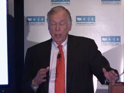Press Conference: Pickens Plan: National Energy Policy Initiative Stock Footage