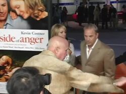 'The Upside Of Anger' Los Angeles Premiere Stock Footage