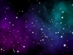 Loopable abstract galaxy background Stock Footage
