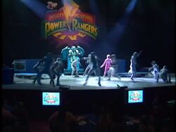 Mighty Morphin Power Rangers Live Stock Footage
